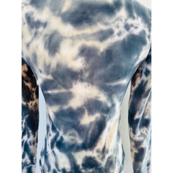 2/$30 Pretty Little Thing Size 4 Tie-Dye Ribbed Long Sleeve Top - Picture 9 of 13